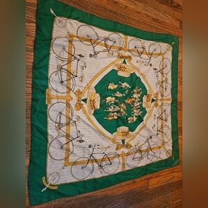 Hermes Les Becanes Silk Scarf